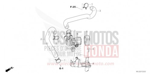AIR INJECTION SOLENOID VALVE CRF1100A4P de 2023
